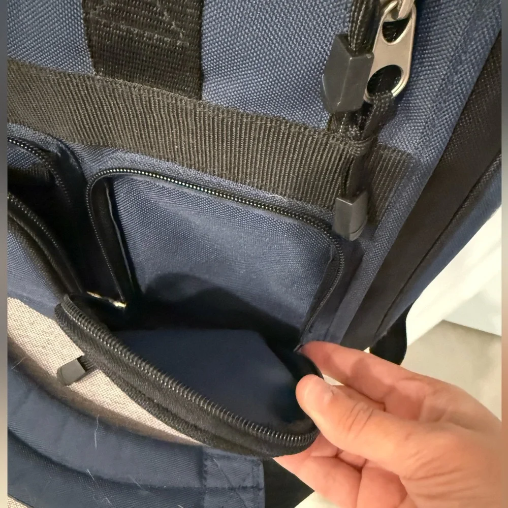 Great Condition! Navy Blue Laptop Bag